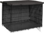 Explore Land Dog Crate Cover, 42 inches, Black - Image 9