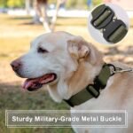 Personalized Tactical Dog Collar Custom with Name and Phone Number - Image 3