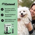Extend Dog Hip and Joint Supplement Beef Flavored Powder Packets with Glucosamine, Chondroitin, MSM & Collagen, Hip & Joint Support, Mobility & Cartilage Health, Daily Dog Supplement, 60 Count - Image 3