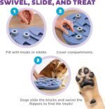 Outward Hound Nina Ottosson Dog Hide N' Slide Dog Toy Treat Puzzle, 11.6" - Image 3