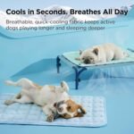 Bedsure ArcticMax™ Cooling Mat for Large Dogs,Q-Max>0.5 Chill Fiber,41In - Image 3