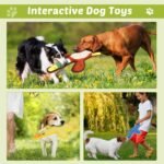 Dog Toys 3-Pack Cute Duck Shapes Puppy Toys No-Stuffing Squeaky and Crinkle Interactive Dog Chew Toy for Small to Large Breeds - Image 6