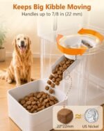 15L Automatic Dog Feeder Large Breed: 63 Cup Capacity for Kibble up to 22mm - Image 3