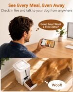 15L Automatic Dog Feeder Large Breed: 63 Cup Capacity for Kibble up to 22mm - Image 4
