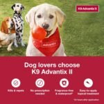 K9 Advantix II XL Dog Vet-Recommended Flea, Tick & Mosquito Treatment & Prevention | Dogs Over 55 lbs. | 4-Mo Supply - Image 3
