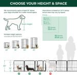 FXW Homeplus Indoor Dog Playpen, 24" H, 6 Panels, for Puppies & Small Dogs - Image 5