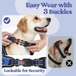 rabbitgoo Dog Harness Small Sized, Updated Easy On & Off with 3 Buckles - Image 3