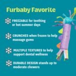 Cool Teething Stick Dental Dog Chew Toy, Soak & Freeze, 8.5" - Image 3