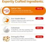 Zesty Paws Dog Allergy Chews - Dog Allergy Relief, Peanut Butter, 90 Ct - Image 5