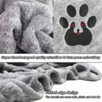 Dogvingpk Extra Large Dog Towels for Drying Dogs 2 Pack - Super Absorbent Soft Quick Dry Microfiber Pet Bath Towel for Large & Medium Dogs, 55 * 36 Inch Grey and Brown - Image 7