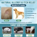 Dog Allergy Chews with Human-Grade Omega 3, Itch Relief Multivitamin 200ct - Image 6