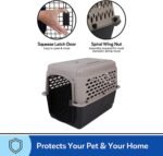 Petmate Vari Dog Kennel, 32in, Taupe and Black - Image 4