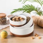 MALACASA Dog Bowls, Ceramic Dog Food and Water Bowls for Small Size Dogs, 1.5 Cups Capacity Pet Bowl for Puppy & Cats (S-1.5 Cups) - Image 7