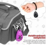 Frienda 18 Pcs Dog Training Clicker with Wrist Strap for Pets, Multicolor - Image 6