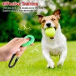 Frienda 18 Pcs Dog Training Clicker with Wrist Strap for Pets, Multicolor - Image 7