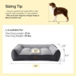 Bedsure SupportMax® Extra Thick Orthopedic Dog Beds Large Sized Dog - Image 6