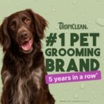 TropiClean Dog Detangler Spray Dematting, Leave in Conditioner, Perfect for Doodles & All Coat Types, Sweet Refreshing Scent, Made in The USA, 16 oz. - Image 3