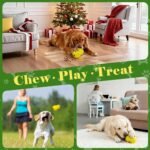Kimee Natural Rubber Dog Chew Toys Dog Toys for Aggressive Chewers Gourd - Image 6