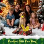 Kimee Natural Rubber Dog Chew Toys Dog Toys for Aggressive Chewers Gourd - Image 7