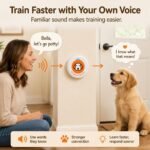 ChunHee Recordable Dog Doorbell – Train Your Dog with Your Own Voice, Puppy Potty Training Bell for Dogs to Go Outside, Touch Activated Dog Button with Potty & Outside Sounds - Image 4