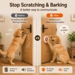 ChunHee Recordable Dog Doorbell – Train Your Dog with Your Own Voice, Puppy Potty Training Bell for Dogs to Go Outside, Touch Activated Dog Button with Potty & Outside Sounds - Image 5