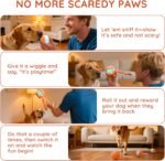 Interactive Dog Ball,Random Path Electric Moving Dogs Toy with Rope - Image 5