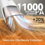 oneisall Dog Grooming Vacuum,7 in 1 Grooming kit Tools with Low Noise - Image 4