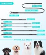 GEIT Genuine Leather Heavy Duty Dog Leash for Medium and Large Dogs - Image 6
