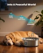 oneisall 7L/230oz Dog Water Fountain for Multi-pet Household,PWF002 - Image 4