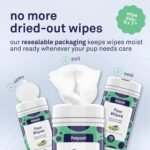 Petpost Large Paw Wipes for Dogs | 70 Count 5x7” Dog Paw Cleaner Wipes with Aloe Vera, Witch Hazel & Cocoa Butter | Gentle Pet Wipes for Paws | Ultra Soft Cotton Pads - Image 7