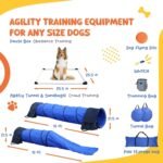 POPMOON Agility Training Equipment for Dogs, 13 PCS Dog Agility Equipment - Image 4
