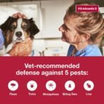 K9 Advantix II Flea & Tick Topical for Large Dogs 21–55 lbs., 4ct - Image 4