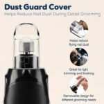 Dog Nail Grinder for Large Dogs, Quiet 6-Speed with LED Light - Image 7