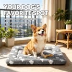 Dog Bed Mat – Soft & Comfortable Dog Kennel Pad for Crate – Durable Crate Bed & Mat for Dogs & Cats – Ideal for Crate, Kennel, and Home Use - Image 6