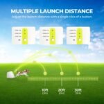 ALL FOR PAWS Automatic Dog Ball Launcher, Interactive Ball Thrower Dog Toys Includes 3pcs Tennis Balls for Small/Medium Dogs - Image 4