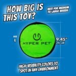 Hyper Pet Flippy Flopper Flying Disc Soft Dog Toy 9 Inch, Floats, 5 Pack - Image 3