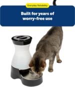 PetSafe Healthy Pet Water Station, 64 oz, Stainless Steel Bowl, Small - Image 8