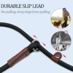 MayPaw Slip Lead Dog Leash 7ft x 1/4" Rope Control Leash for Dogs No Pull - Image 3