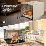 Explore Land Dog Crate Cover, 42 inches, Light Tan - Image 5
