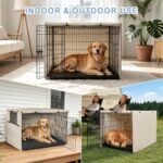 Explore Land Dog Crate Cover, 42 inches, Light Tan - Image 7