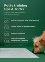 Earth Rated XL Dog & Puppy Pee Pads, Discreet Top, Max Absorbency, 40CT - Image 7