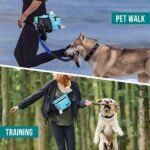 PetAmi Dog Fanny Pack, Treat Pouch for Dog Walking Training, Turquoise Blue - Image 6