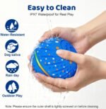 Smart Interactive Dog Toys Ball for Aggressive Chewers Medium Large,E-TPU 2 - Image 7
