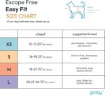 Gooby Escape Free Easy Fit Dog Harness, Step-in, Turquoise, Medium - Image 2