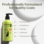 PAWFUME Deshedding Dog Shampoo and Conditioner, Show Dog, 1-Pack - Image 4