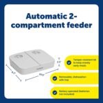 PetSafe Analog 2 Meal Pet Feeder, Dog & Cat, 3 Cup/16 oz, Tamper-Resistant - Image 3