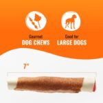 Good 'n' Fun Roll Long-Lasting Dog Treat for Large Dogs, 6 Count - Image 6