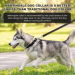 Martingale Collar for Dogs,Reflective Escape Proof,Black,M - Image 5