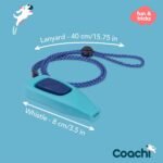 Company of Animals Coachi Whizzclick | Light Blue/Navy Button - Image 4