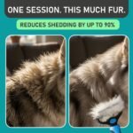 Maxpower Planet Dog Grooming Rake, Deshedding Undercoat Brush, Dogs & Cats - Image 4